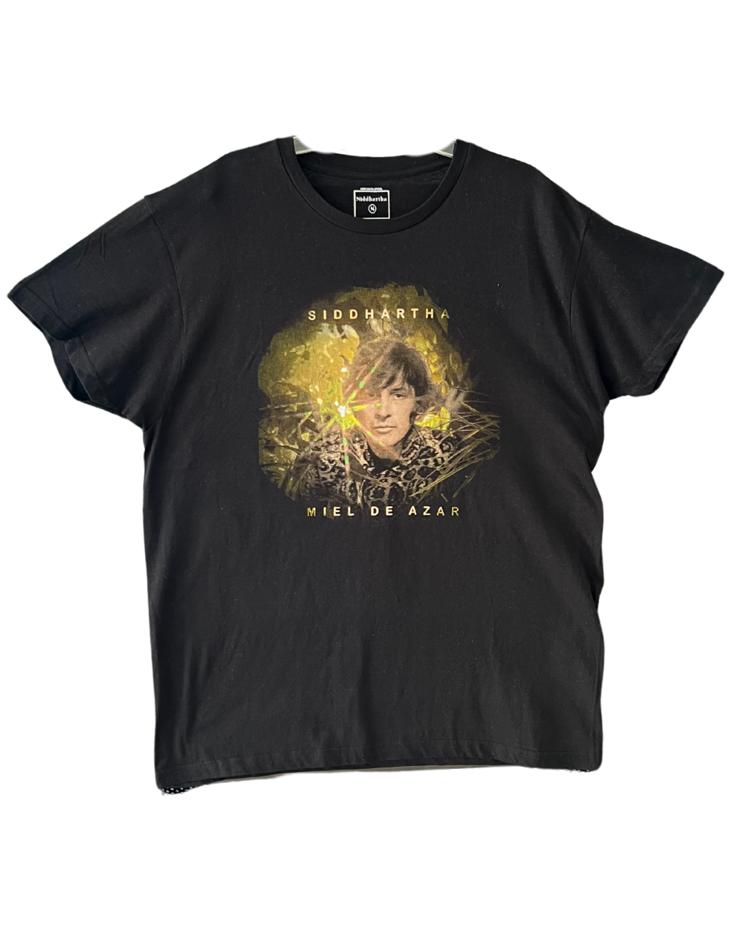 Playera Miel - Negra